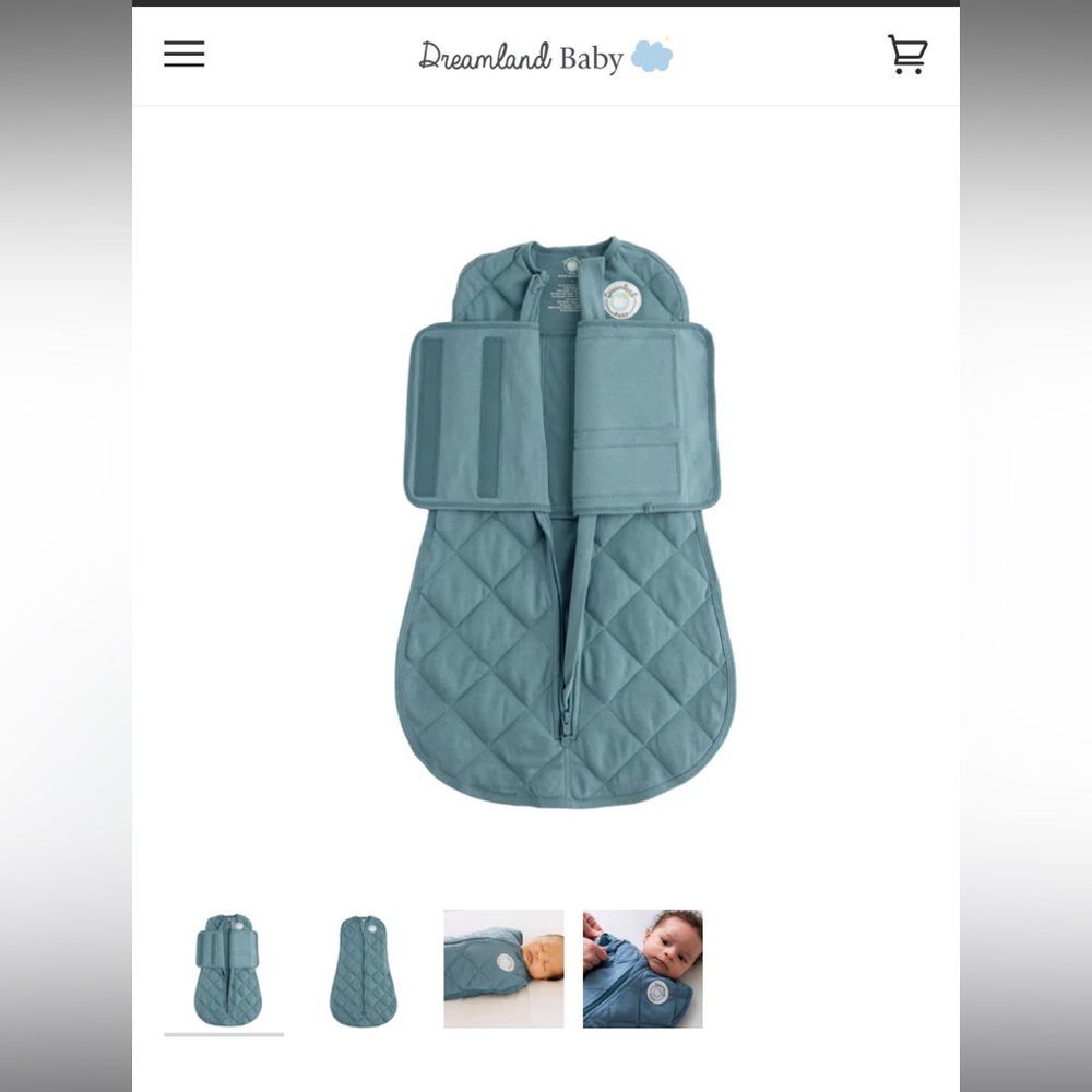 Dreamland weighted sleep swaddle